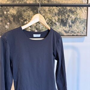 Babaton Black Long Sleeve Bodysuit